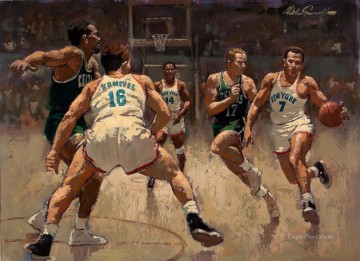 baloncesto 19 impresionista Pinturas al óleo